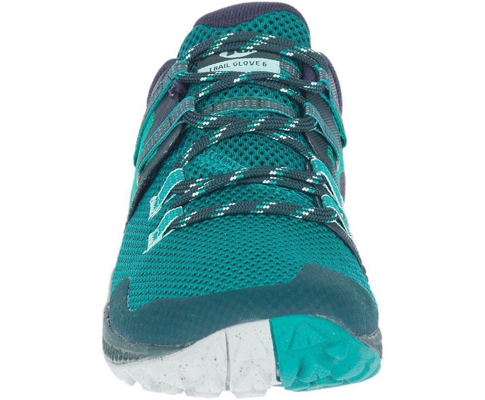 Merrell Sneakers Dame - Trail Glove 6 - Mintgrønne - LWX145036